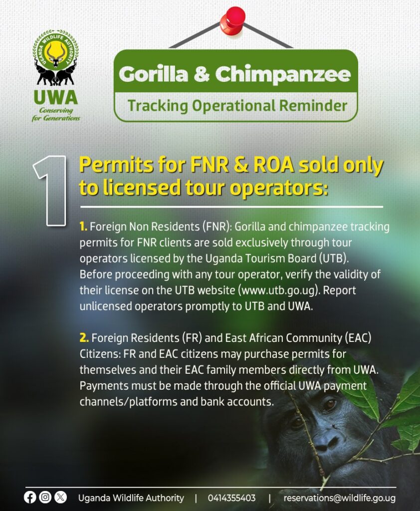 Gorilla trekking rules