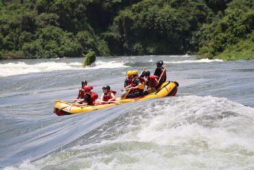 Rafting on the Nile Safari