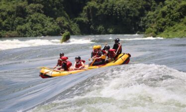 Rafting on the Nile Safari